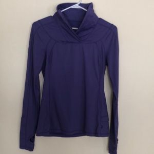 Lululemon purple long sleeve w/ collar